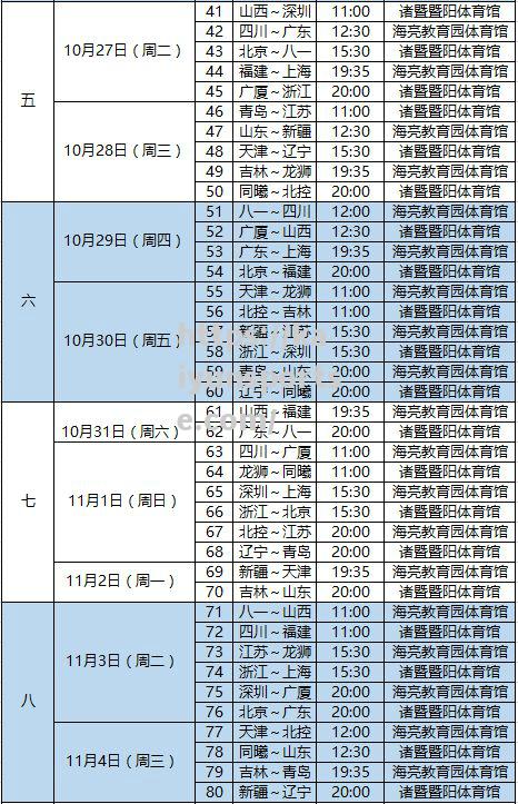 2023-24赛季CBA全赛程曝光，总决赛时间地点早有定论_